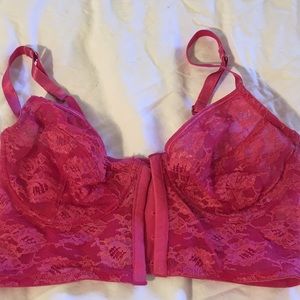 Topshop Lace Crop Bustier